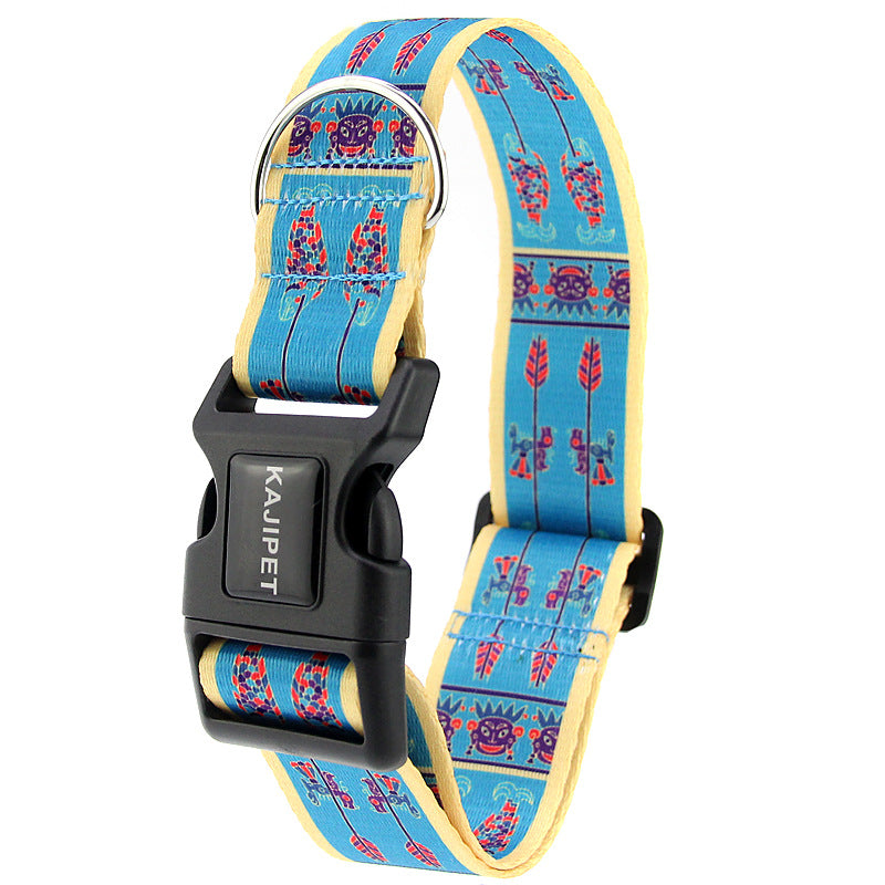 KFX-5449533 Adjustable Nylon Chest Strap and Leash for Medium and Small Dogs, Multiple Sizes Available