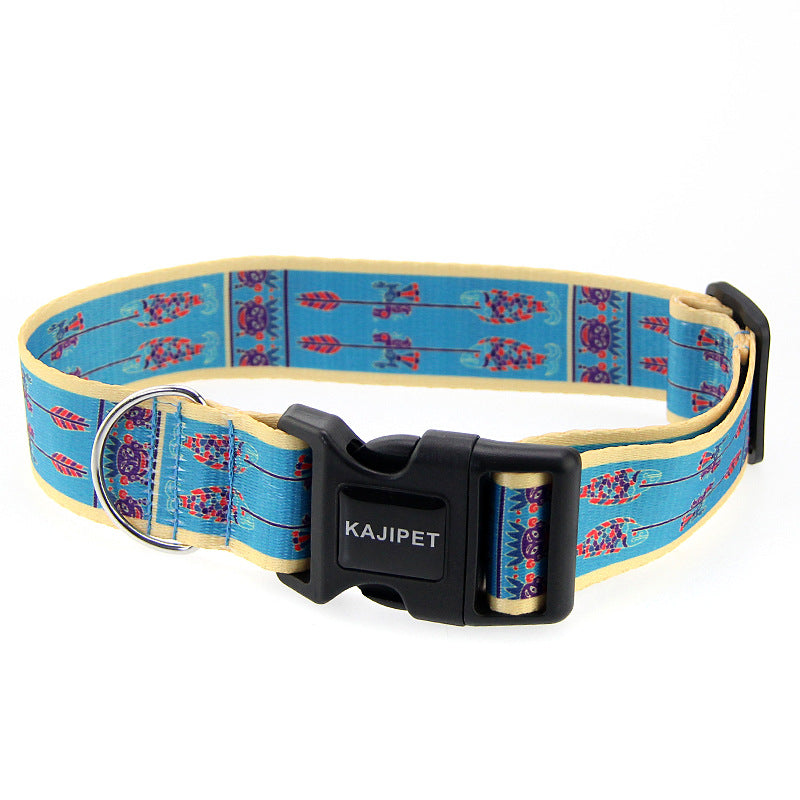 KFX-5449533 Adjustable Nylon Chest Strap and Leash for Medium and Small Dogs, Multiple Sizes Available