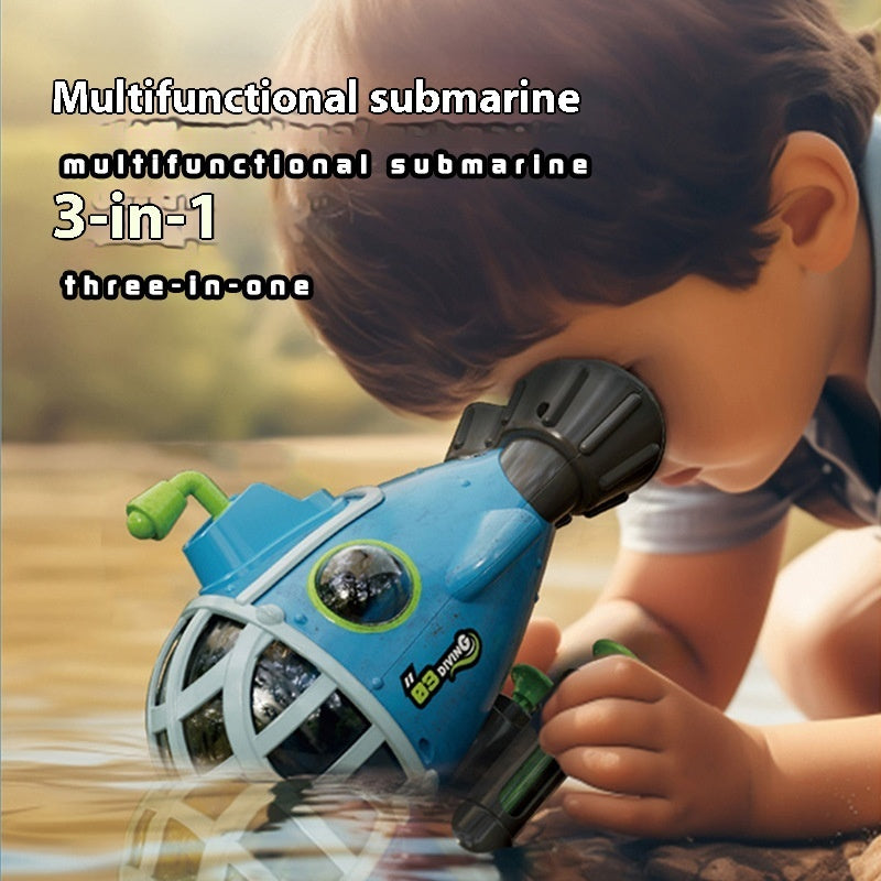 KFX-5451069 4-in-1 Outdoor Microscope and Off-road Vehicle Toy for Intellectual Development - Ages 7-14