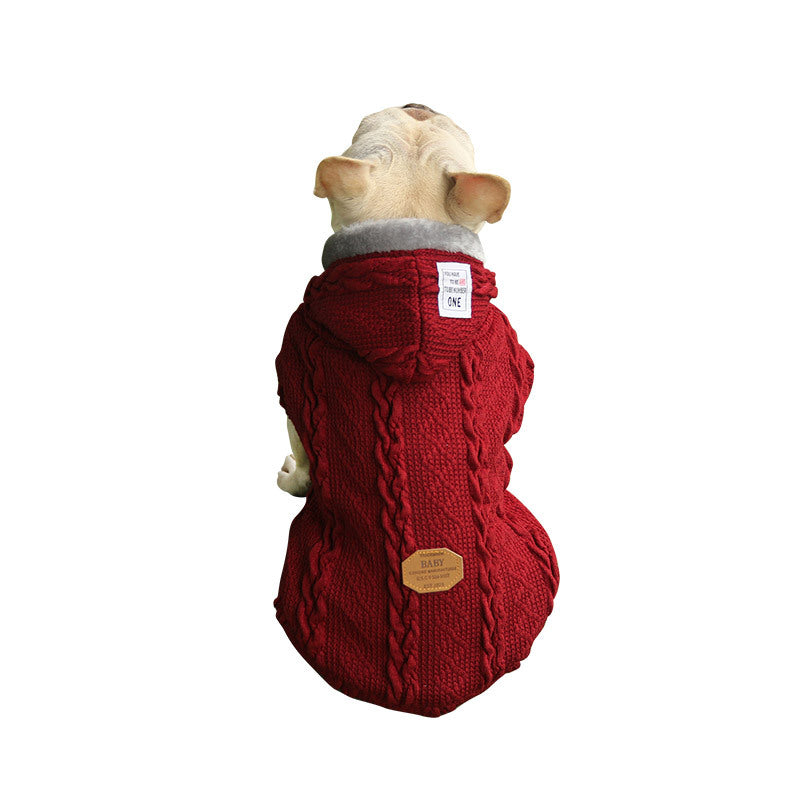 KFX-5454397 Cozy Wool and Fleece Pet Apparel for Warmth and Comfort