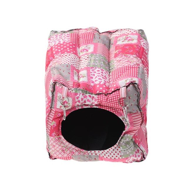 KFX-5456061 Warm Sleeping Nest for Small Pets - Ideal for Chinchillas, Guinea Pigs, and Birds (25x25x22cm)