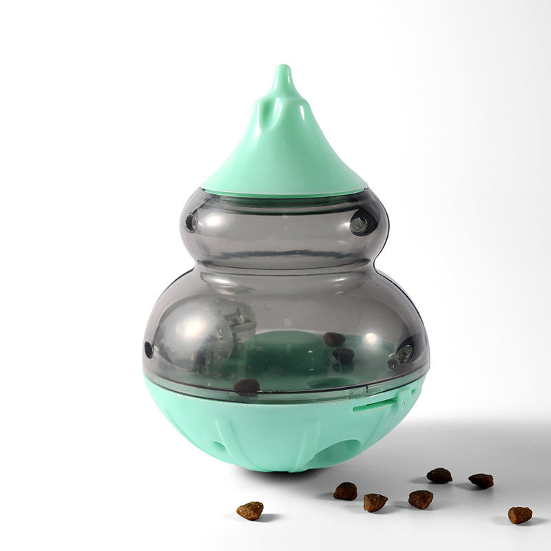 KFX-5459261 Cat Food Dispensing Spinning Tumbler Toy for Dogs and Cats