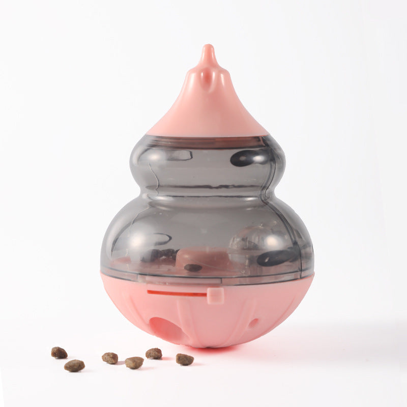 KFX-5459261 Cat Food Dispensing Spinning Tumbler Toy for Dogs and Cats