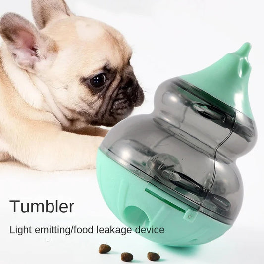 KFX-5459261 Cat Food Dispensing Spinning Tumbler Toy for Dogs and Cats