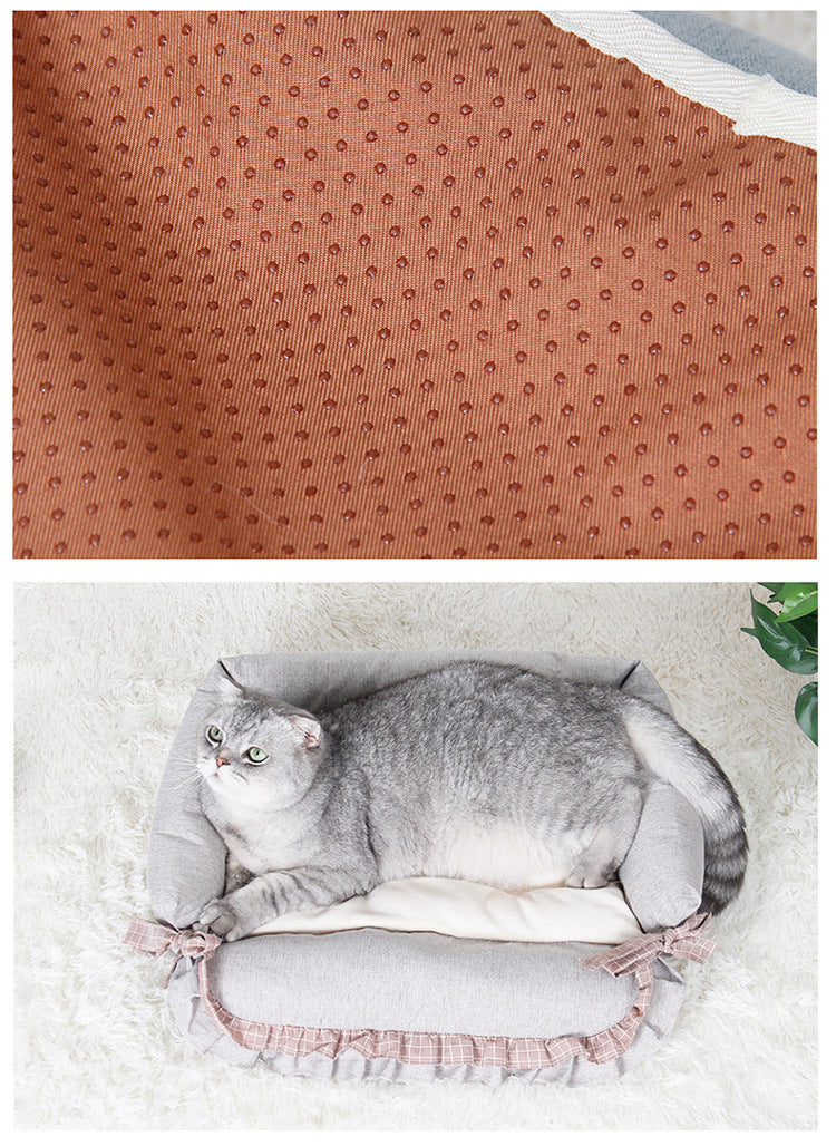 KFX-5461821 Pet Nest Sniffing Pad for Dogs - Anti Choking Energy Release & Slow Feeding Training Toy, Available in Star Moon and Brown, Sizes S & L