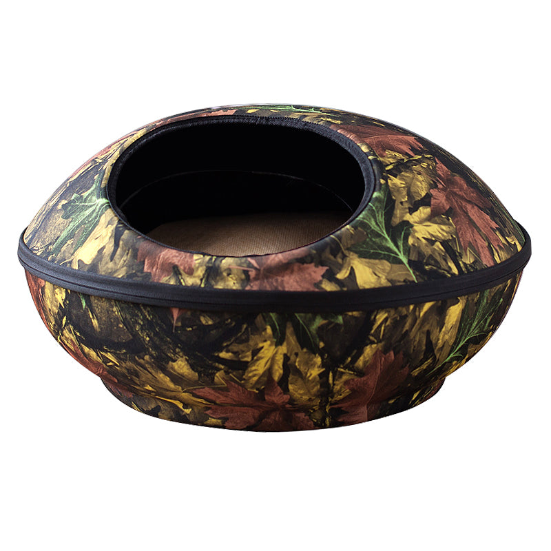 KFX-5465789 Large Enclosed Pet Nest for Deep Sleep - Easy to Clean, Four-Season Comfort