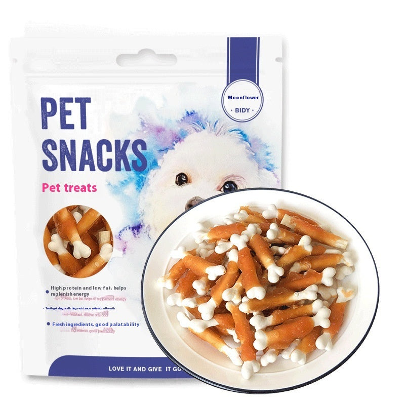 KFX-5467581 Chicken-Wrapped Milk Bones for Dogs, 400g Pack - Natural Ingredients and Nutritional Snack