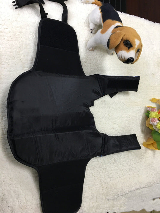 KFX-5469885 Stylish Outdoor Dog Life Jacket for Training and Swimming - Available in Blue and Red