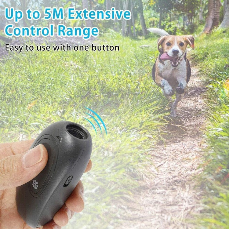 KFX-5470781 Ultrasonic Handheld Dog Training Device for Bark Control and Behavior Modification