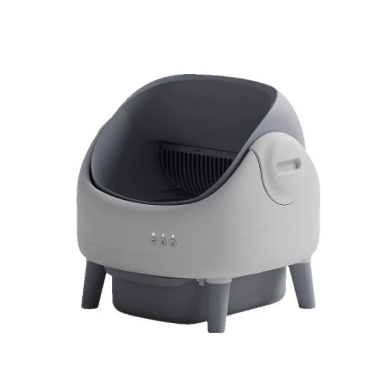 KFX-547091 Automatic Smart Cat Litter Box with Odor Control and Fresh Air Purification