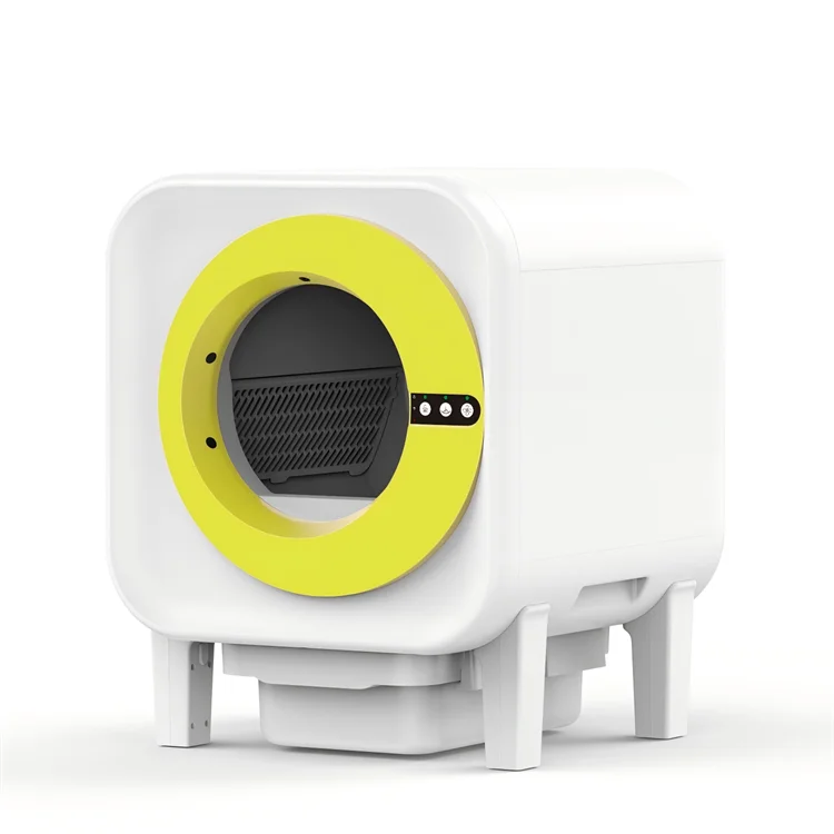 KFX-547091 Automatic Smart Cat Litter Box with Odor Control and Fresh Air Purification