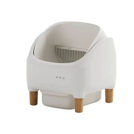 KFX-547091 Automatic Smart Cat Litter Box with Odor Control and Fresh Air Purification