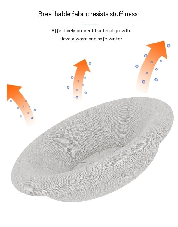 KFX-5471549 Cozy Four Seasons Wooden Cat Nest for Winter Comfort