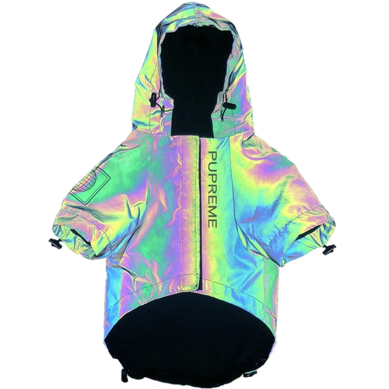 KFX-5471677 Reflective Microcrystalline Dog Apparel - Waterproof, Windproof, Wear-Resistant, Size S-4XL