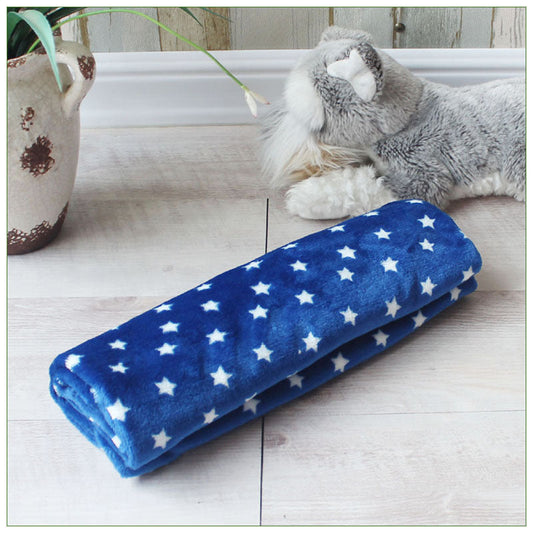KFX-5477309 Cozy Multi-Season Pet Blanket Quilt for Dogs and Cats - Soft and Warm, Perfect for Cages or Sofas