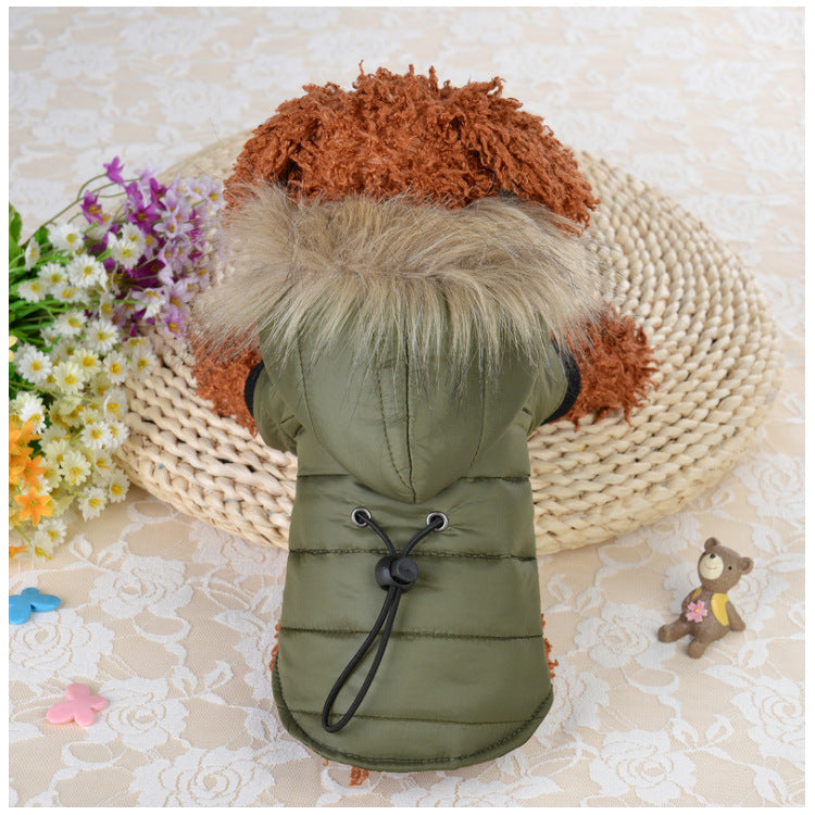KFX-5477437 Cotton Pet Down Jacket for Comfort and Dryness