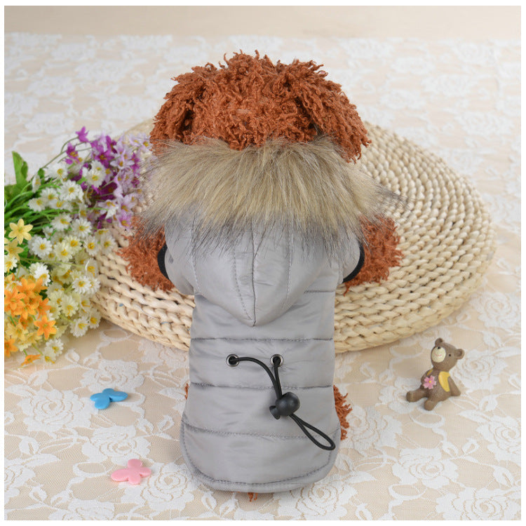 KFX-5477437 Cotton Pet Down Jacket for Comfort and Dryness