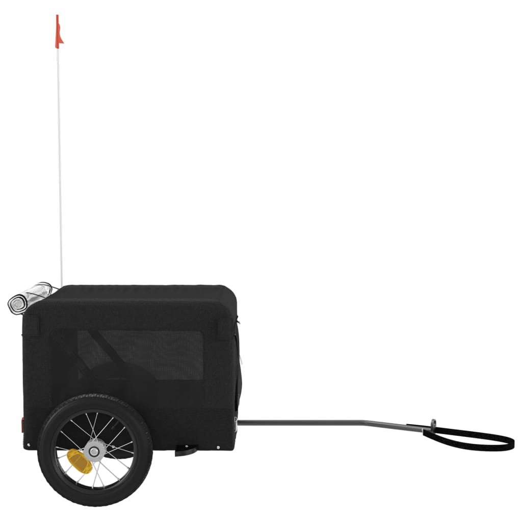 KFX-5478717 Pet Bicycle Trailer with Oxford Fabric & Iron Frame for Comfortable Travel