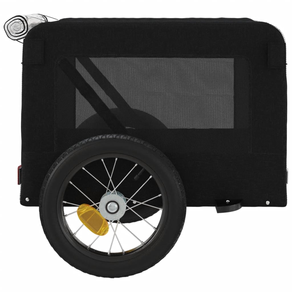 KFX-5478717 Pet Bicycle Trailer with Oxford Fabric & Iron Frame for Comfortable Travel