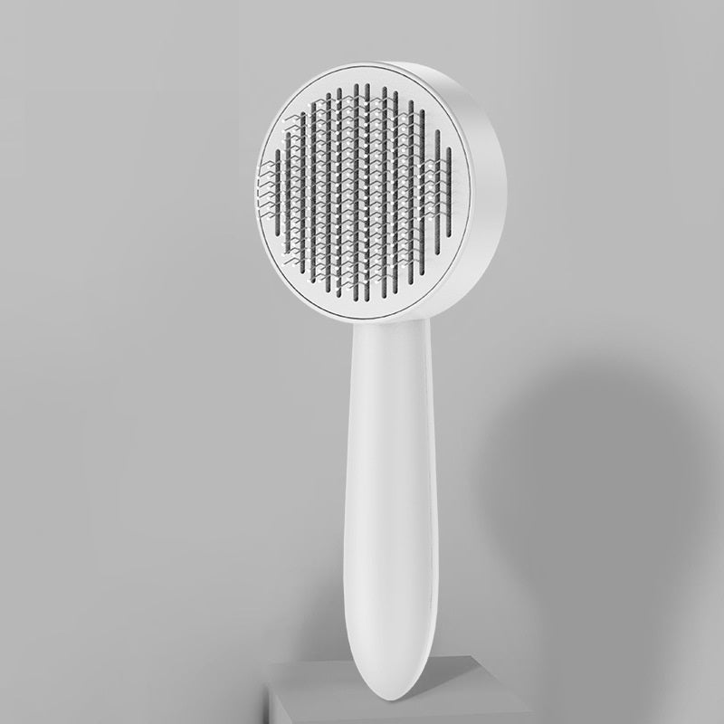 KFX-5490365 Pet Comb for Cats and Dogs - Long Hair Removal Tool with Steel Needles for Grooming and Massage