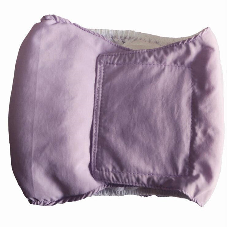 KFX-5492413 Dog Waterproof Menstrual Pants with Velcro Closure in Multiple Colors and Sizes