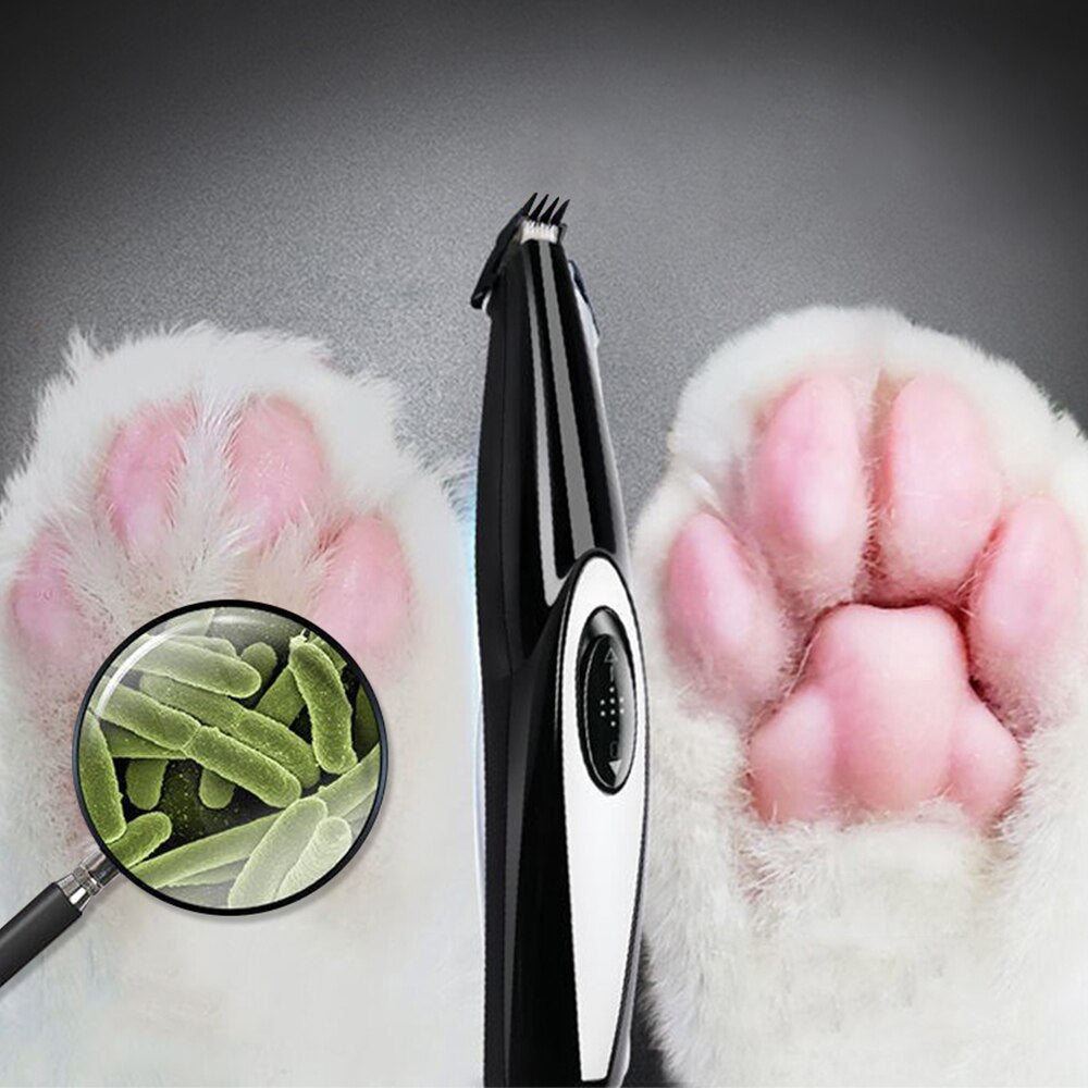 KFX-5492541 Pet Hair Clippers with Ceramic Blade, Rechargeable and Safe for Grooming