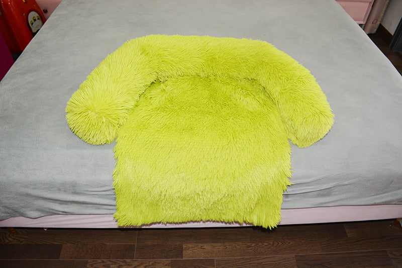 KFX-5492797 Plush Zippered Dog Kennel Blanket - Soft Pet Bed for Small to Large Dogs