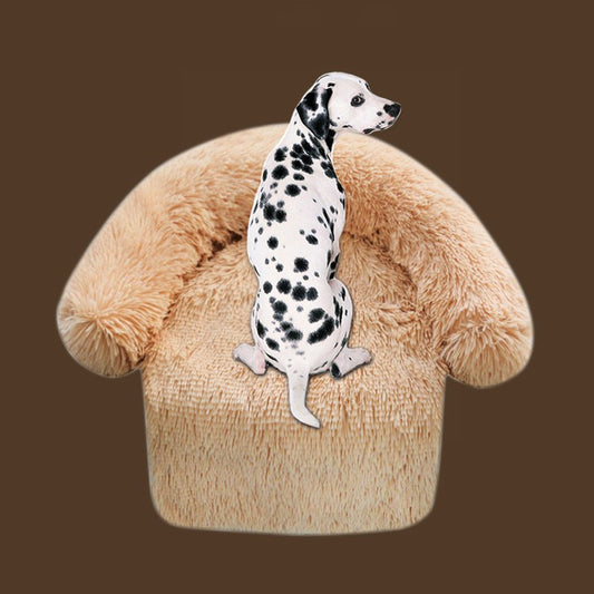 KFX-5492797 Plush Zippered Dog Kennel Blanket - Soft Pet Bed for Small to Large Dogs