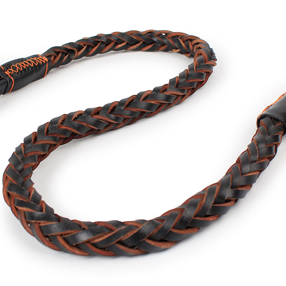 KFX-5494333 Durable Eight-Strand Cowhide Spring Traction Rope for Pets