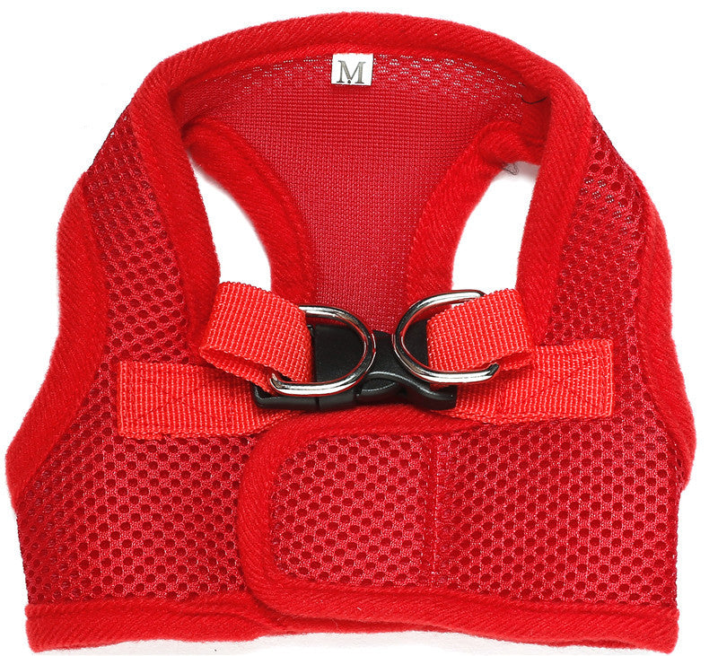KFX-5502653 Breathable Mesh Dog Harness with Retractable Traction Rope and Comfort Handle