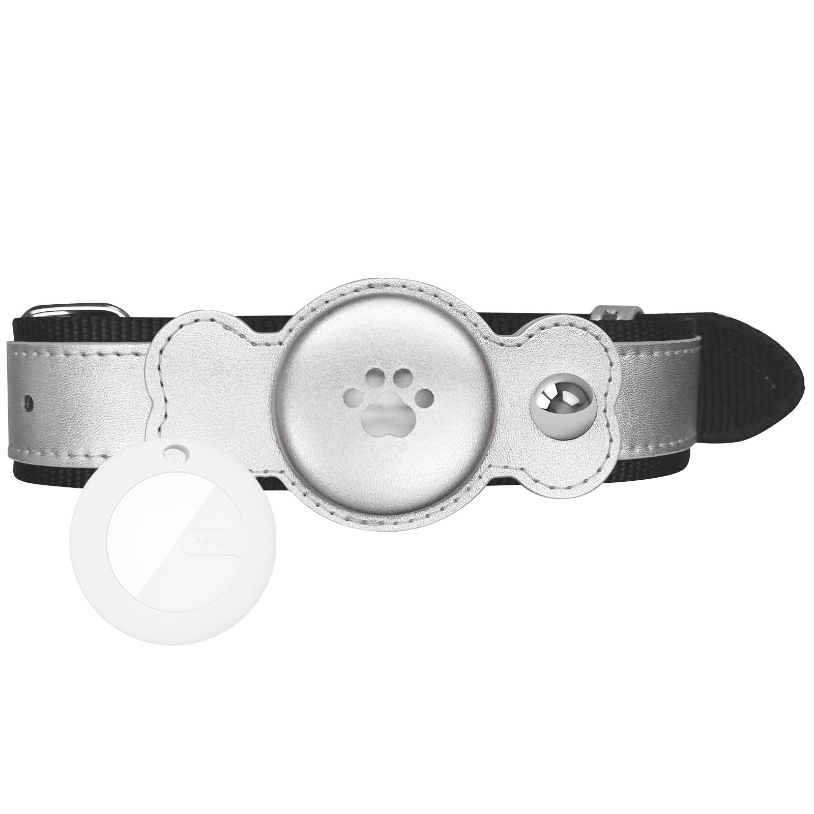 KFX-5508029 Anti-Lost Pet Positioning Collar with Locator Pendant - Multiple Color Options Available