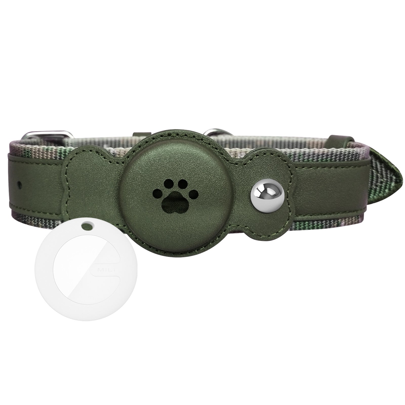 KFX-5508029 Anti-Lost Pet Positioning Collar with Locator Pendant - Multiple Color Options Available
