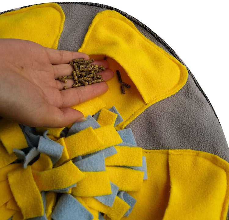 KFX-5510845 Pet Slow Feeding Training Mat for Foraging and Digestion Improvement