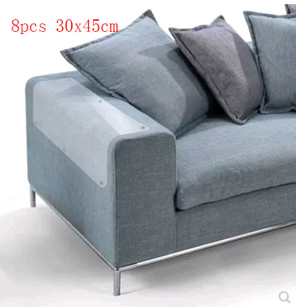 KFX-5515965 Cat Claw Protector Pads for Leather Furniture - Anti-Scratch PVC Film, Universal Fit for Sofas and More
