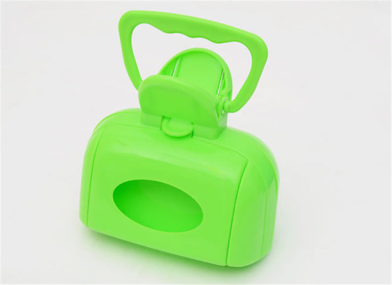 KFX-5517245 Eco-Friendly Pet Toilet Cleaning Supplies in Blue, Red, and Green