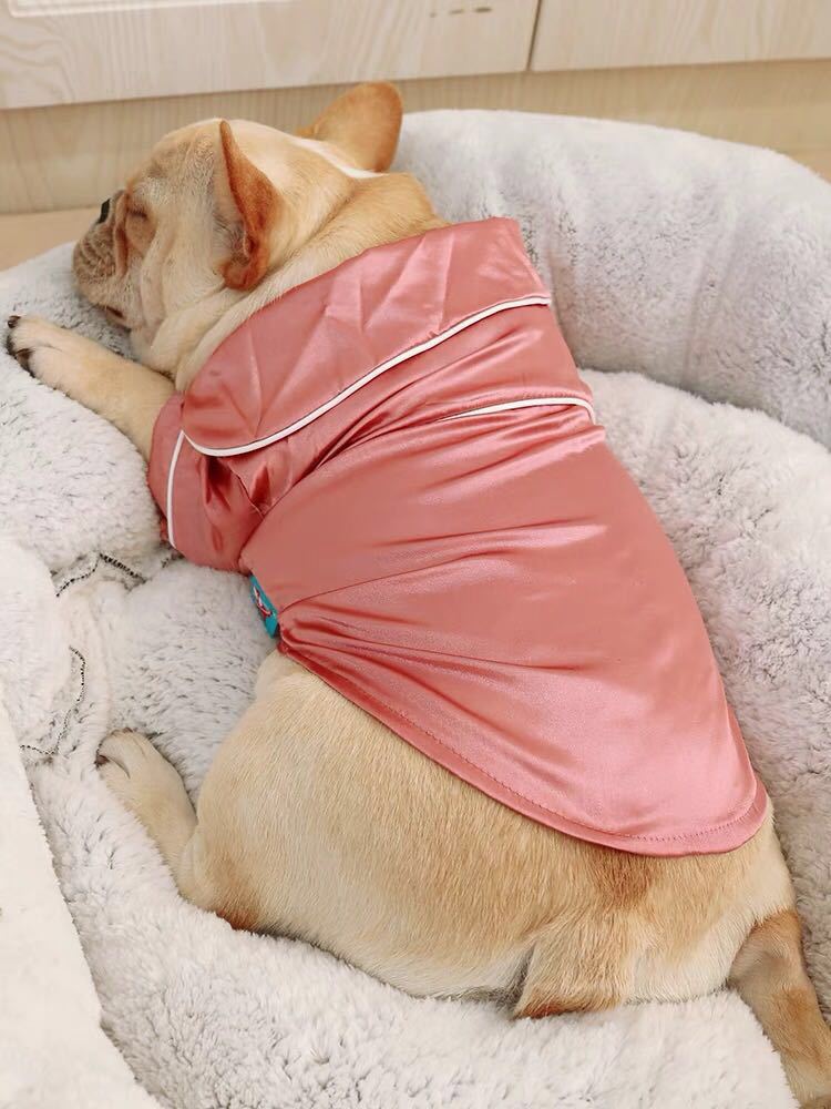 KFX-5519933 Cozy Cotton Dog Pajamas and Bathrobe for Ultimate Comfort