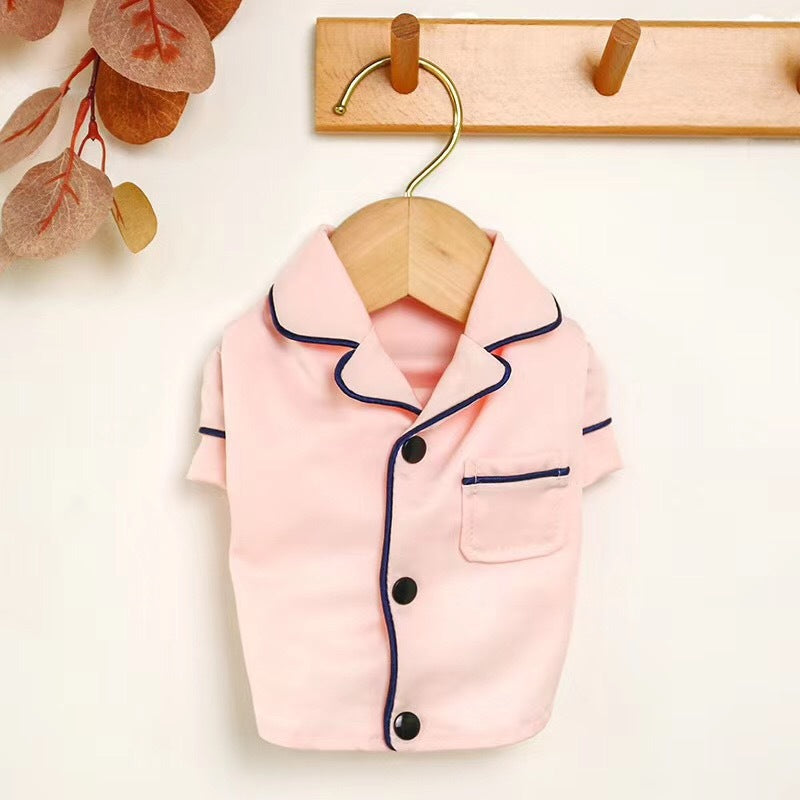 KFX-5519933 Cozy Cotton Dog Pajamas and Bathrobe for Ultimate Comfort