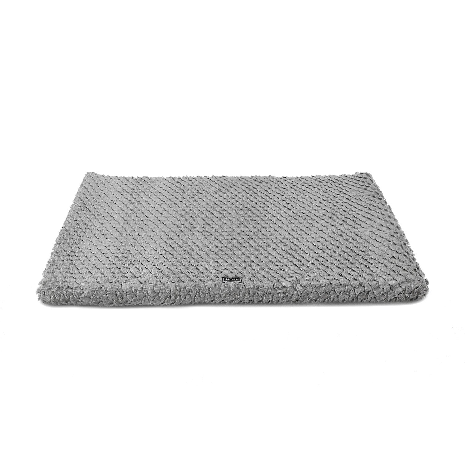 KFX-5520189 Ultra Soft Plush Dog Bed with Removable Washable Cover - Anti-Slip Mat for Medium to Large Pets, All-Season Comfort