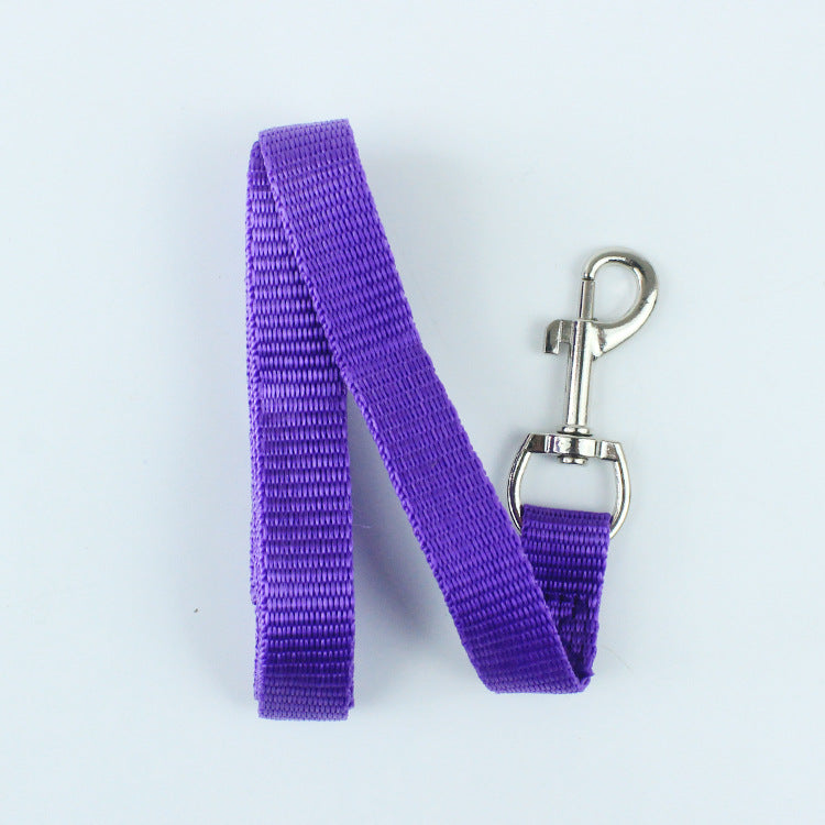KFX-5521341 Durable Lightweight Nylon Leash for Small Dogs and Cats - 120cm Long, Adjustable Buckle Design