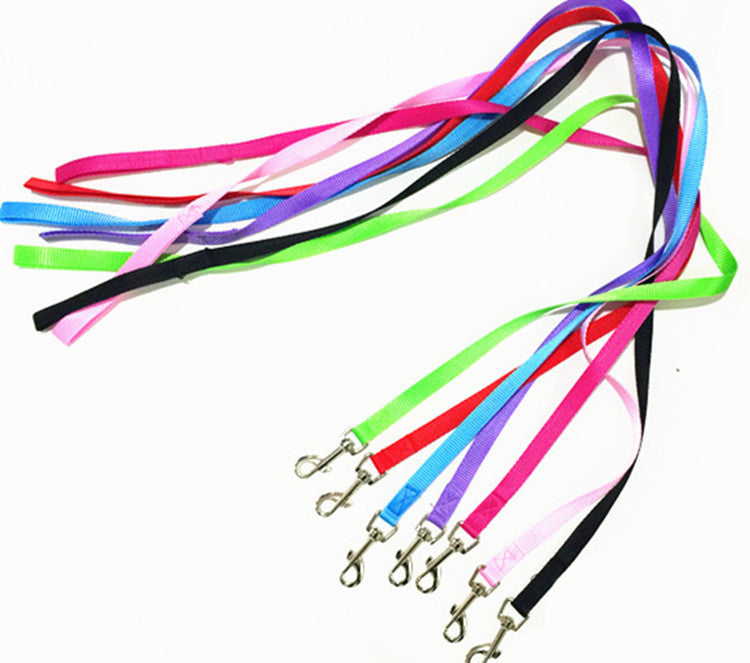 KFX-5521341 Durable Lightweight Nylon Leash for Small Dogs and Cats - 120cm Long, Adjustable Buckle Design