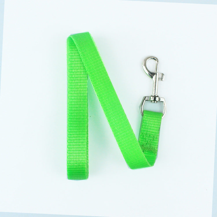 KFX-5521341 Durable Lightweight Nylon Leash for Small Dogs and Cats - 120cm Long, Adjustable Buckle Design