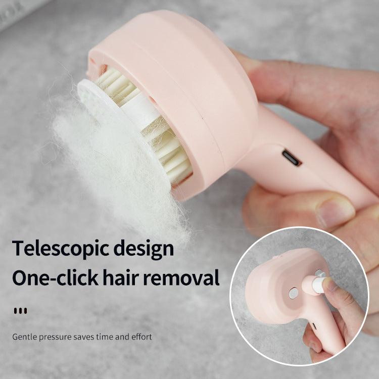 KFX-5523133 Pet Anti-Fly Hair Comb with Blue Light Sterilization - Multiple Colors Available