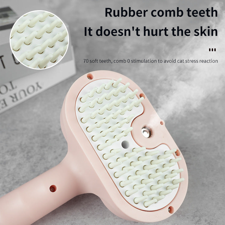 KFX-5523133 Pet Anti-Fly Hair Comb with Blue Light Sterilization - Multiple Colors Available
