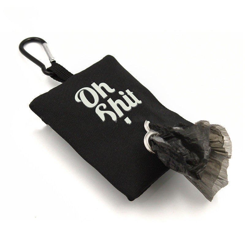 KFX-5523773 Dog Waste Bag Storage Dispenser - Portable Canvas Poop Bags Organizer in Various Colors
