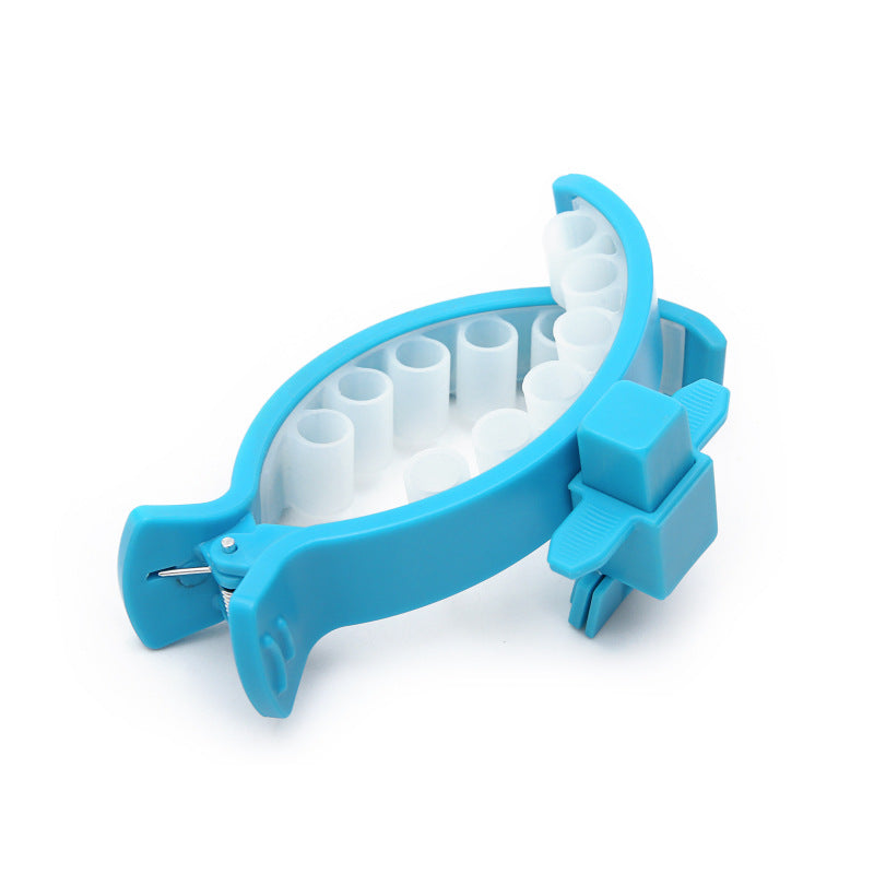 KFX-5525309 Portable Dog Toilet Clip with Eco-Friendly Material and Soft Rubber Ring - Lightweight Design for Easy Use