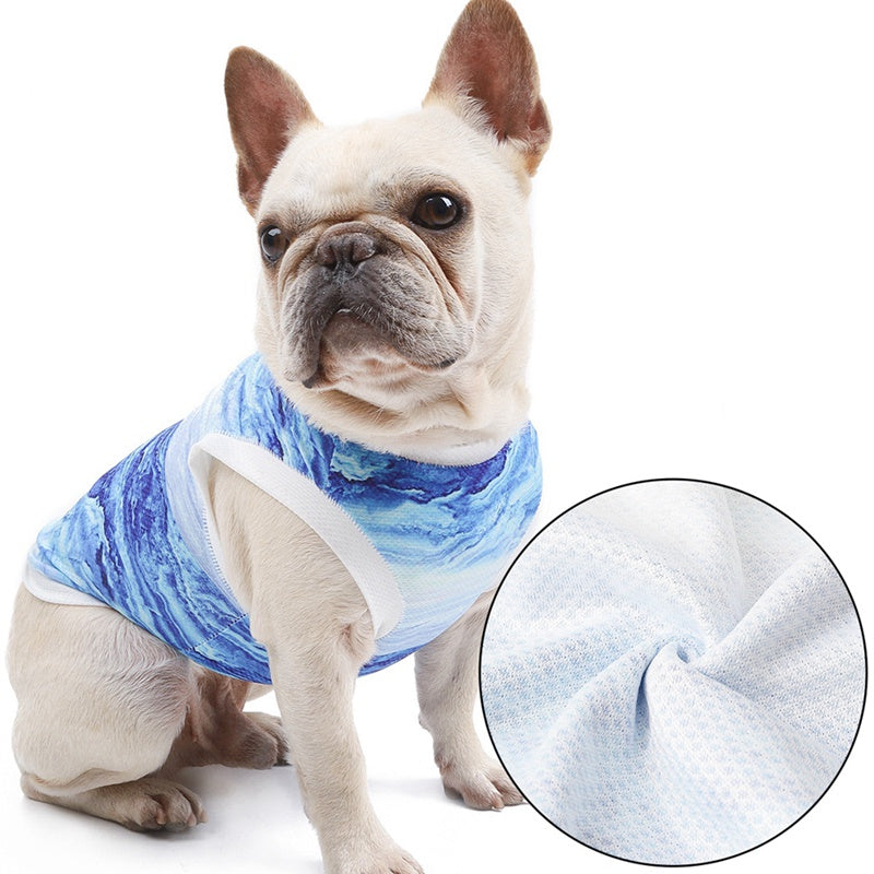 KFX-5525693 Cooling Dog Vest - Lightweight Polyester for Comfort - Available in Multiple Sizes