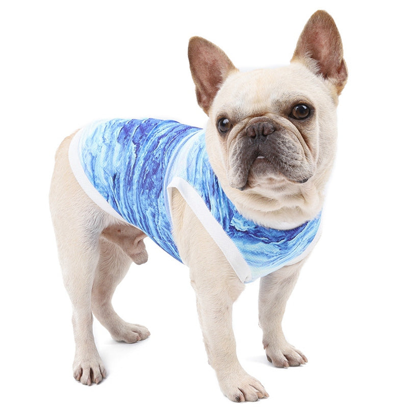 KFX-5525693 Cooling Dog Vest - Lightweight Polyester for Comfort - Available in Multiple Sizes