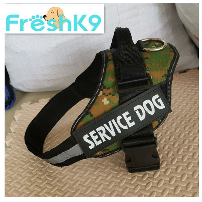 KFX-5526589 Durable Nylon Pet Chest Harness for Dogs - Adjustable Chest Strap