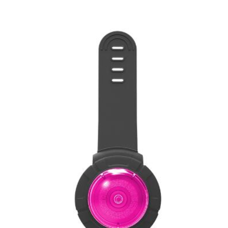 KFX-5529277 Luminous LED Dog Walking Light Pendant - USB Rechargeable Anti-Lost Collar Accessory