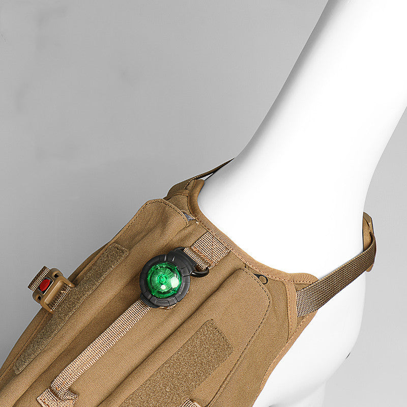 KFX-5529277 Luminous LED Dog Walking Light Pendant - USB Rechargeable Anti-Lost Collar Accessory